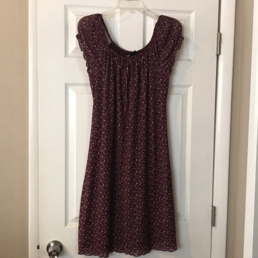 No Boundaries Peasant Floral Dress Size XL junior